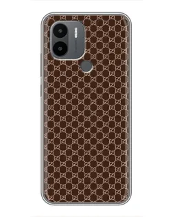 Чехол для Xiaomi Poco C50 с картинкой «Gucci — шоколадная сетка» Чехол для Xiaomi Poco C50 с картинкой «Gucci — шоколадная сетка»