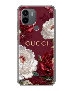 Чехол для Xiaomi Poco C50 с картинкой «Gucci — бордовые розы» Чехол для Xiaomi Poco C50 с картинкой «Gucci — бордовые розы»