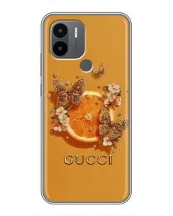Чехол для Xiaomi Poco C50 с картинкой «Gucci — золотые бабочки» Чехол для Xiaomi Poco C50 с картинкой «Gucci — золотые бабочки»