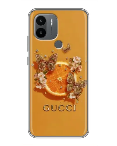Чехол для Xiaomi Poco C50 с картинкой «Gucci — золотые бабочки» Чехол для Xiaomi Poco C50 с картинкой «Gucci — золотые бабочки»