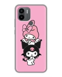 Чехол для Xiaomi Poco C50 с картинкой «My Melody и Kuromi» Чехол для Xiaomi Poco C50 с картинкой «My Melody и Kuromi»
