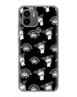Чехол для Xiaomi Poco C50 с картинкой «Черный паттерн Kuromi» Чехол для Xiaomi Poco C50 с картинкой «Черный паттерн Kuromi»