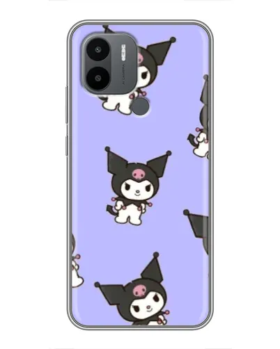 Чехол для Xiaomi Poco C50 с картинкой «Паттерн с Kuromi»