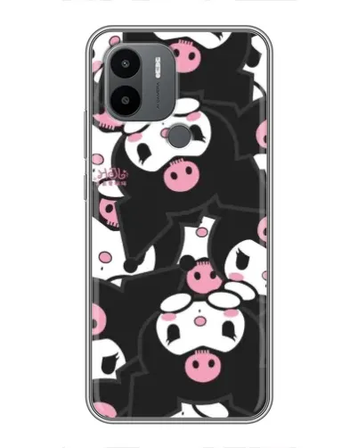 Чехол для Xiaomi Poco C50 с картинкой «Паттерн голов Куроми»