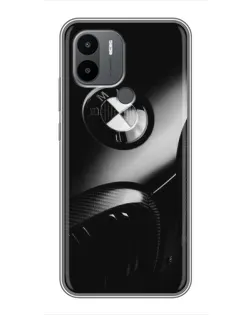 Чехол для Xiaomi Poco C50 с картинкой «Эмблема BMW — макро» Чехол для Xiaomi Poco C50 с картинкой «Эмблема BMW — макро»