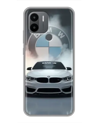 Чехол для Xiaomi Poco C50 с картинкой «BMW в белом дыму» Чехол для Xiaomi Poco C50 с картинкой «BMW в белом дыму»