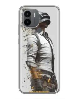 Чохол для Xiaomi Poco C50 з картинкою «PUBG — боєць у пилу» Чохол для Xiaomi Poco C50 з картинкою «PUBG — боєць у пилу»