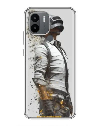Чехол для Xiaomi Poco C50 с картинкой «PUBG — боец в пыли» Чехол для Xiaomi Poco C50 с картинкой «PUBG — боец в пыли»