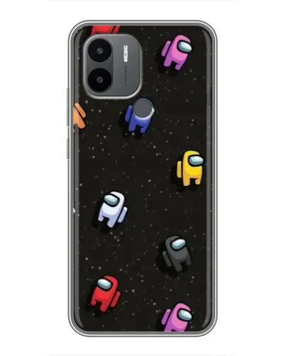 Чехол для Xiaomi Poco C50 с картинкой «Космический паттерн Among Us» Чехол для Xiaomi Poco C50 с картинкой «Космический паттерн Among Us»
