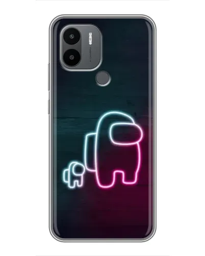 Чехол для Xiaomi Poco C50 с картинкой «Among Us неон-арт» Чехол для Xiaomi Poco C50 с картинкой «Among Us неон-арт»
