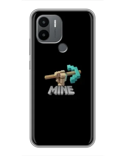 Чехол для Xiaomi Poco C50 с картинкой «Алмазная кирка»