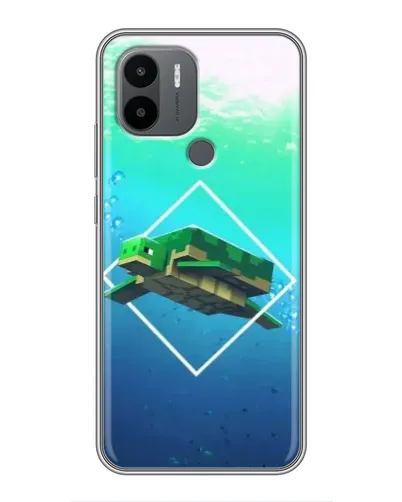 Чехол для Xiaomi Poco C50 с картинкой «Черепаха Minecraft» Чехол для Xiaomi Poco C50 с картинкой «Черепаха Minecraft»