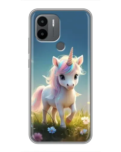Чехол для Xiaomi Poco C50 с картинкой «Единорог на поляне» Чехол для Xiaomi Poco C50 с картинкой «Единорог на поляне»