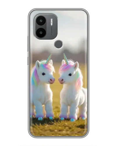 Чехол для Xiaomi Poco C50 с картинкой «Пара единорогов» Чехол для Xiaomi Poco C50 с картинкой «Пара единорогов»