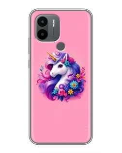 Чехол для Xiaomi Poco C50 с картинкой «Сказочный единорог»