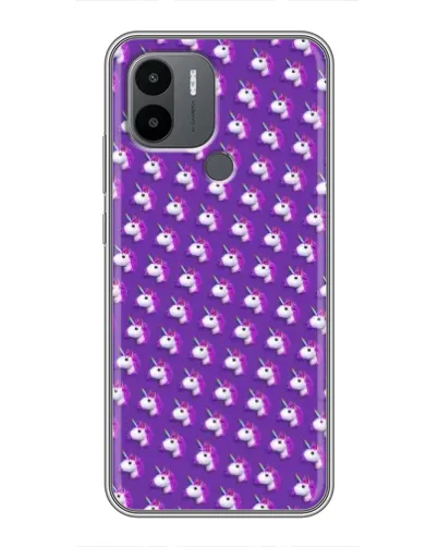 Чехол для Xiaomi Poco C50 с картинкой «Единороги на фиолетовом» Чехол для Xiaomi Poco C50 с картинкой «Единороги на фиолетовом»