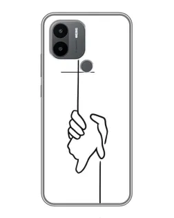 Чохол для Xiaomi Poco C50 з картинкою «Рука тримає» Чохол для Xiaomi Poco C50 з картинкою «Рука тримає»