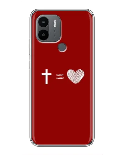 Чехол для Xiaomi Poco C50 с картинкой «Уравнение любви» Чехол для Xiaomi Poco C50 с картинкой «Уравнение любви»
