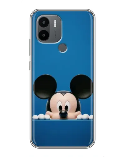 Чехол для Xiaomi Poco C50 с картинкой «Микки выглядывает»