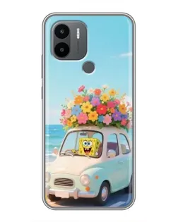 Чехол для Xiaomi Poco C50 с картинкой «Автомобильное путешествие»