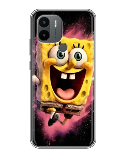 Чехол для Xiaomi Poco C50 с картинкой «Взрывной Спанч Боб»