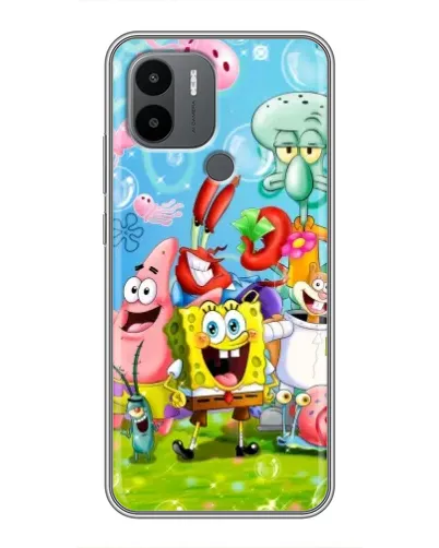 Чехол для Xiaomi Poco C50 с картинкой «Губка Боб и друзья» Чехол для Xiaomi Poco C50 с картинкой «Губка Боб и друзья»
