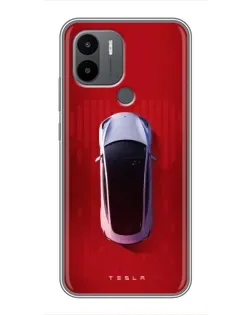 Чехол для Xiaomi Poco C50 с картинкой «Tesla Top View» Чехол для Xiaomi Poco C50 с картинкой «Tesla Top View»