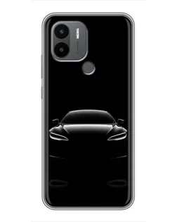 Чехол для Xiaomi Poco C50 с картинкой «Силуэт Tesla Night» Чехол для Xiaomi Poco C50 с картинкой «Силуэт Tesla Night»