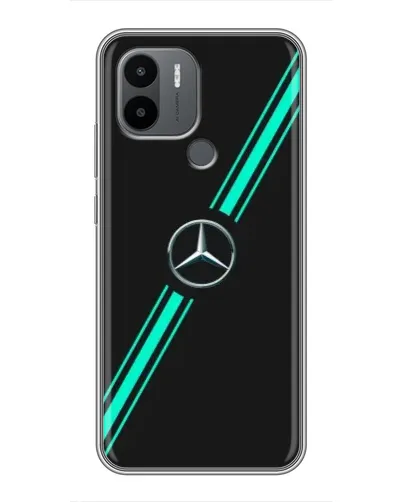 Чехол для Xiaomi Poco C50 с картинкой «Спортивные линии Mercedes» Чехол для Xiaomi Poco C50 с картинкой «Спортивные линии Mercedes»