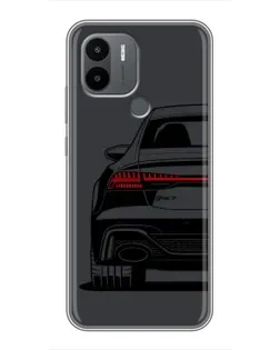 Чехол для Xiaomi Poco C50 с картинкой «Задняя часть Audi — арт»