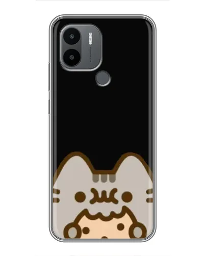 Чехол для Xiaomi Poco C50 с картинкой «Пушин на черном»