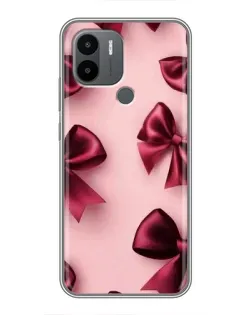 Чохол для Xiaomi Poco C50 з картинкою «Бордовий атлас»