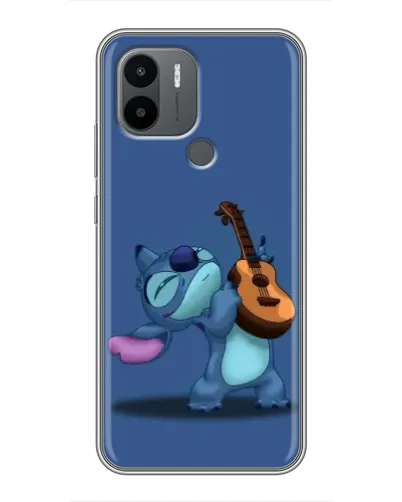 Чехол для Xiaomi Poco C50 с картинкой «Стич с укулеле»