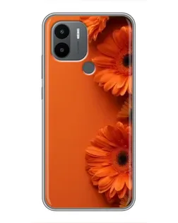Чехол для Xiaomi Poco C50 с картинкой «Оранжевые герберы» Чехол для Xiaomi Poco C50 с картинкой «Оранжевые герберы»