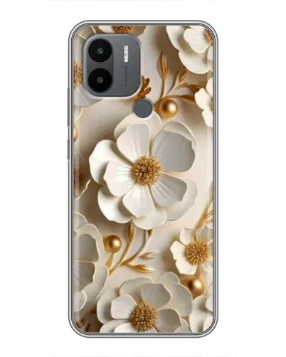 Чехол для Xiaomi Poco C50 с картинкой «Белие бумажние цвети» Чехол для Xiaomi Poco C50 с картинкой «Белие бумажние цвети»