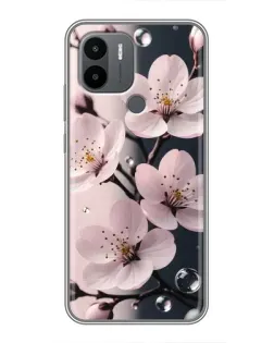Чехол для Xiaomi Poco C50 с картинкой «Нежная сакура и капли» Чехол для Xiaomi Poco C50 с картинкой «Нежная сакура и капли»