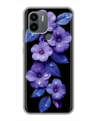 Чехол для Xiaomi Poco C50 с картинкой «Фиолетовые цветы с росою» Чехол для Xiaomi Poco C50 с картинкой «Фиолетовые цветы с росою»