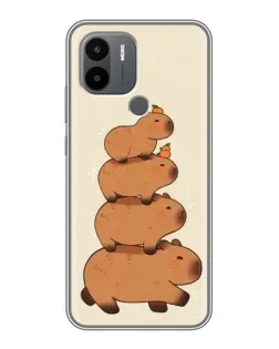 Чехол для Xiaomi Poco C50 с картинкой «Башня из капибар» Чехол для Xiaomi Poco C50 с картинкой «Башня из капибар»