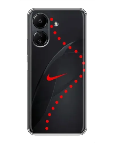Чехол для Xiaomi POCO C65 с картинкой «Абстрактный дизайн Nike» Чехол для Xiaomi POCO C65 с картинкой «Абстрактный дизайн Nike»