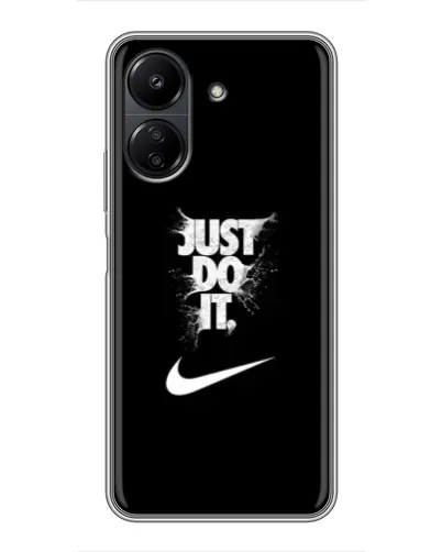 Чехол для Xiaomi POCO C65 с картинкой «Текстовый принт Nike» Чехол для Xiaomi POCO C65 с картинкой «Текстовый принт Nike»