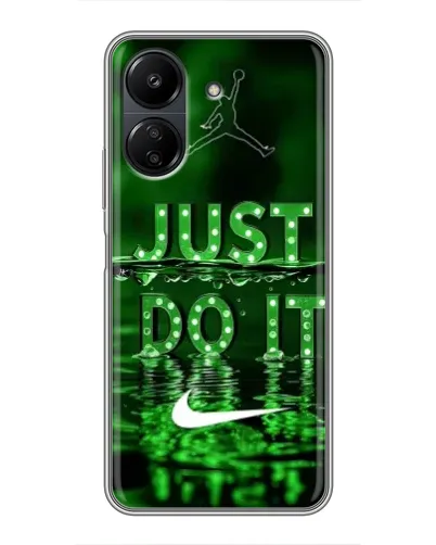 Чехол для Xiaomi POCO C65 с картинкой «Зеленый неоновый Nike» Чехол для Xiaomi POCO C65 с картинкой «Зеленый неоновый Nike»