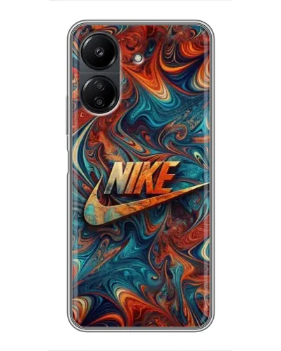 Чехол для Xiaomi POCO C65 с картинкой «Nike в абстракции» Чехол для Xiaomi POCO C65 с картинкой «Nike в абстракции»
