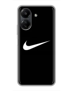 Чохол для Xiaomi POCO C65 з картинкою «Мінімалістичний Найк»