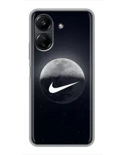 Чохол для Xiaomi POCO C65 з картинкою «Nike у стилі графіті»