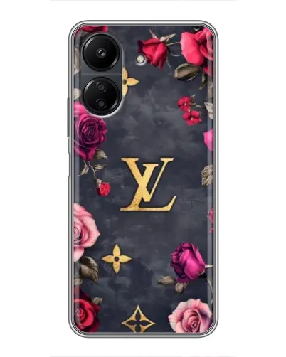 Чохол для Xiaomi POCO C65 з картинкою «Квітковий Louis Vuitton» Чохол для Xiaomi POCO C65 з картинкою «Квітковий Louis Vuitton»