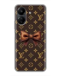 Чехол для Xiaomi POCO C65 с картинкой «LV с бантом» Чехол для Xiaomi POCO C65 с картинкой «LV с бантом»