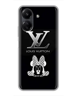 Чехол для Xiaomi POCO C65 с картинкой «LV и Минни Маус» Чехол для Xiaomi POCO C65 с картинкой «LV и Минни Маус»