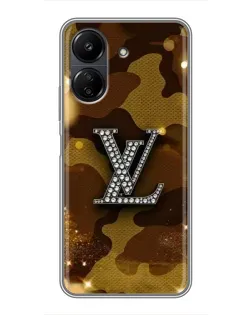 Чехол для Xiaomi POCO C65 с картинкой «Камуфляжный Louis Vuitton» Чехол для Xiaomi POCO C65 с картинкой «Камуфляжный Louis Vuitton»