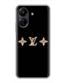Чехол для Xiaomi POCO C65 с картинкой «Louis Vuitton — минимализм» Чехол для Xiaomi POCO C65 с картинкой «Louis Vuitton — минимализм»