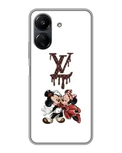 Чехол для Xiaomi POCO C65 с картинкой «LV и Микки Маус» Чехол для Xiaomi POCO C65 с картинкой «LV и Микки Маус»